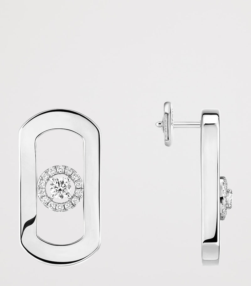 Messika So Move diamond stud earrings 0.23ct - British product