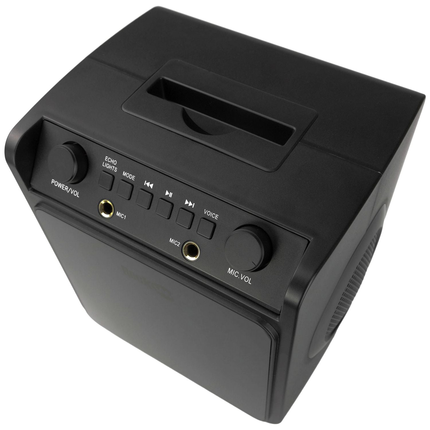 RockJam SingCube 10W Bluetooth karaoke machine with two mics - British product