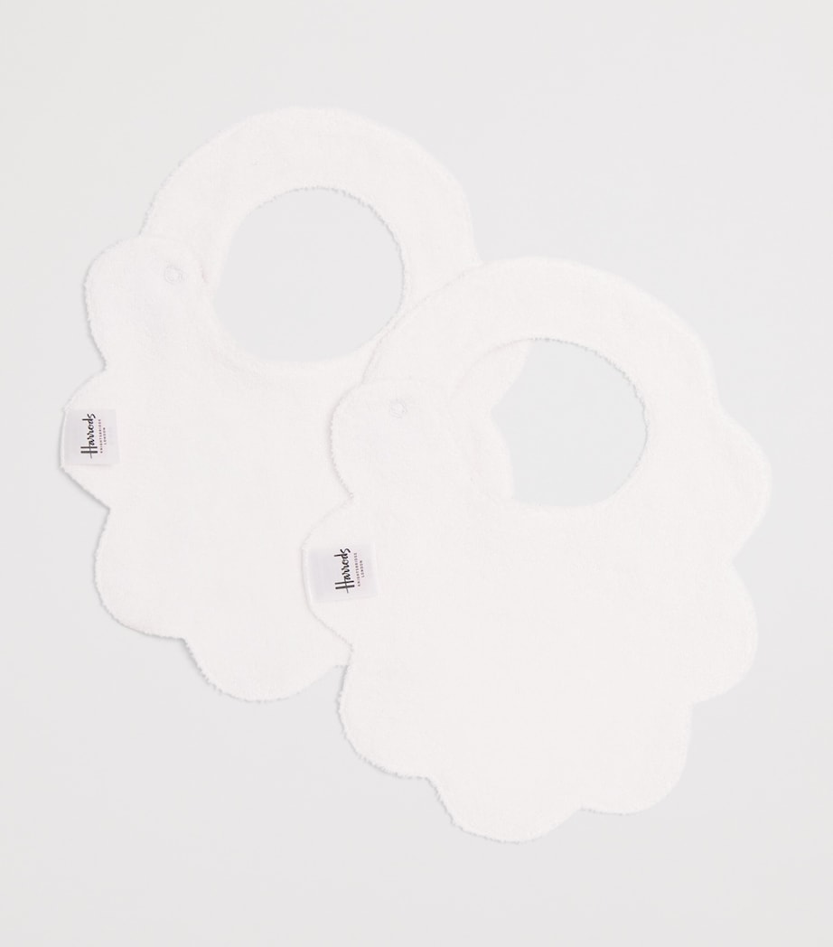 Harrods cotton balloon bib set of 2, imported from the UK