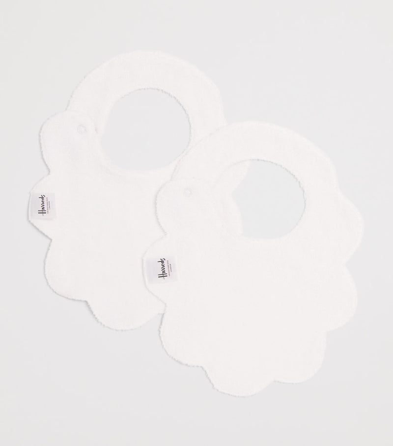 Harrods cotton balloon bib set of 2, imported from the UK