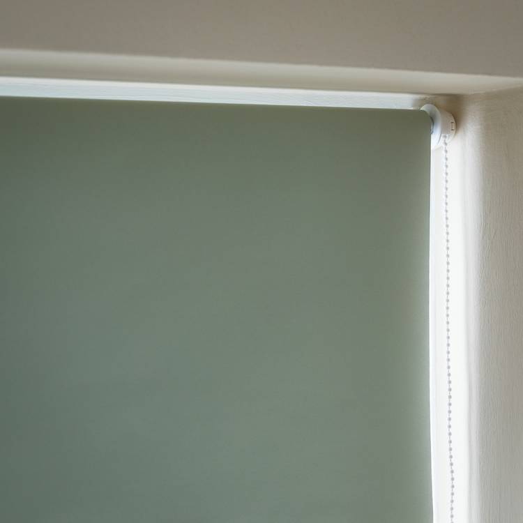 Argos Home blackout roller blind sage green 60cm, imported from the UK