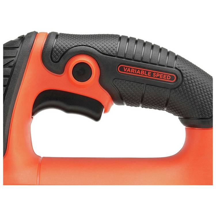 Black+Decker corded jigsaw 500W variable speed UK version