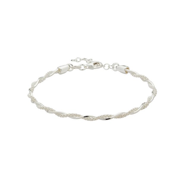 Revere sterling silver twisted chain bracelet 20cm, UK version