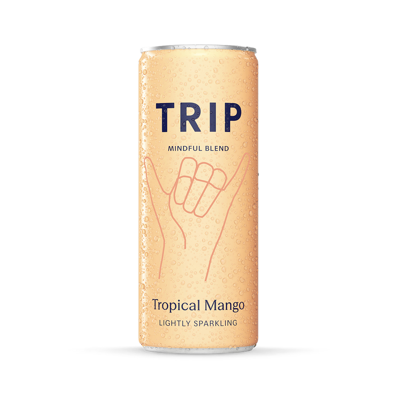 TRIP Mindful Blend tropical mango magnesium drink 330ml - British product