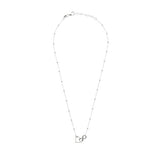 Revere sterling silver infinity heart pendant necklace 45cm - British product