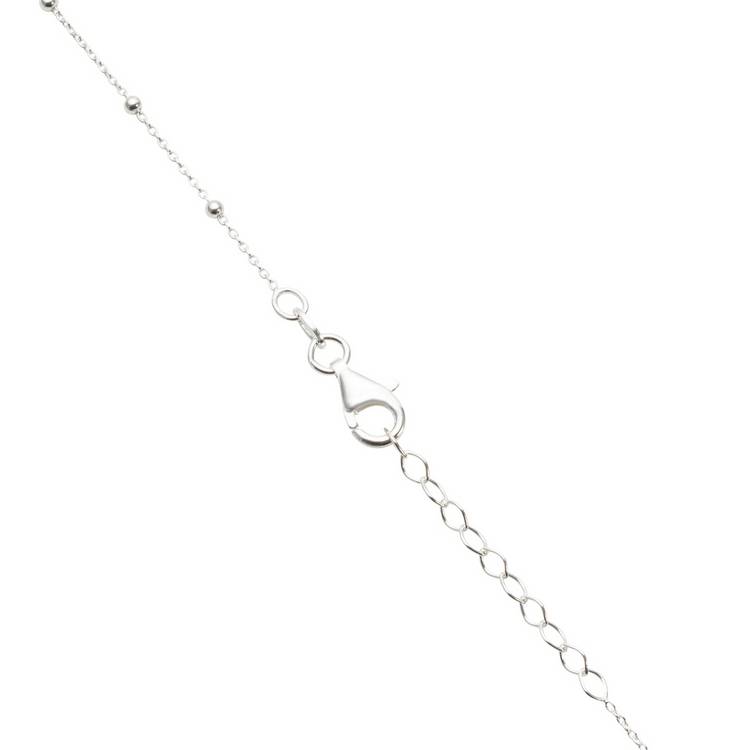 Revere sterling silver infinity heart pendant necklace 45cm - British product