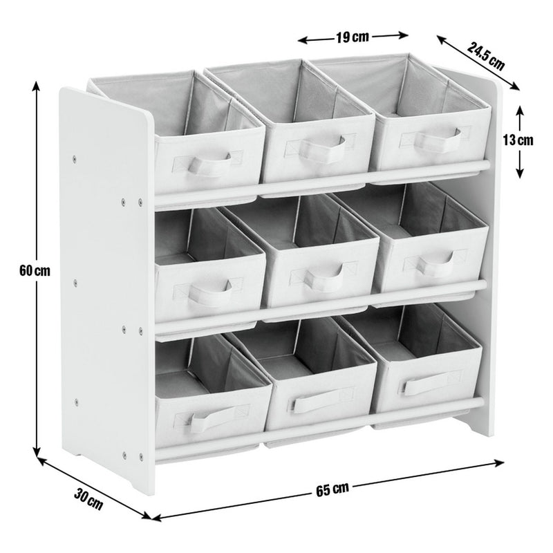 Argos Home 3 tier grey basket storage unit (British brand)