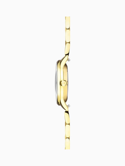 Next Accurist Ladies Gold Tone Dress Stainless Steel Bracelet 28mm Watch- Buy online at McGrocer
