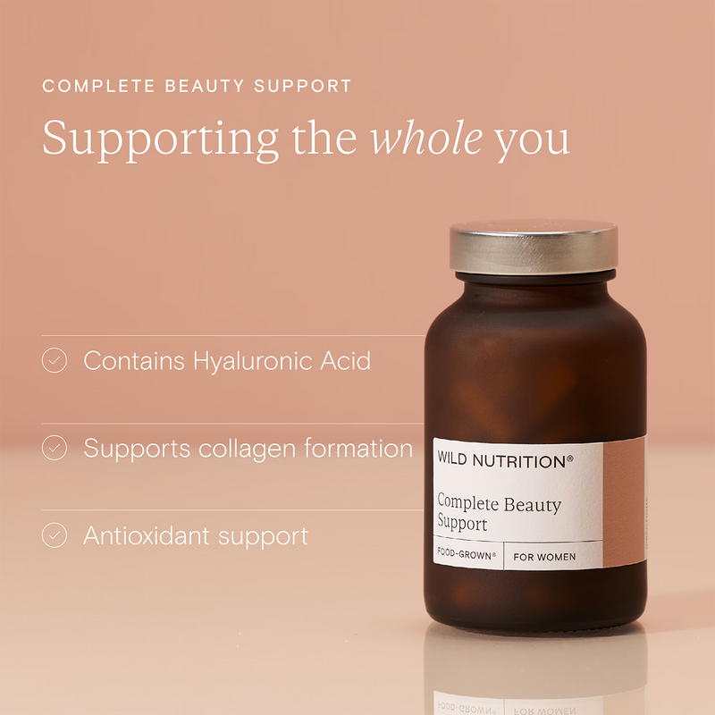Wild Nutrition Complete Beauty Support supplement 60 capsules (British brand)