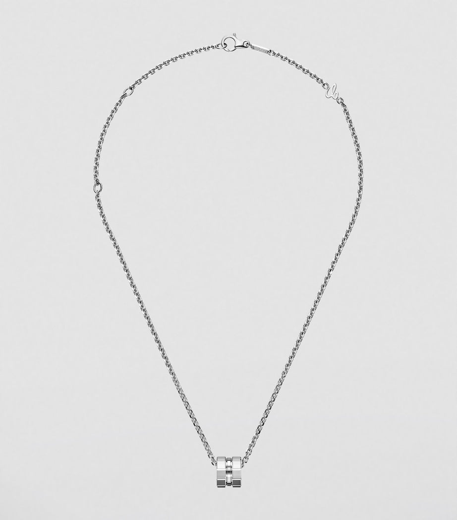 Chopard Ice Cube white gold necklace - British product