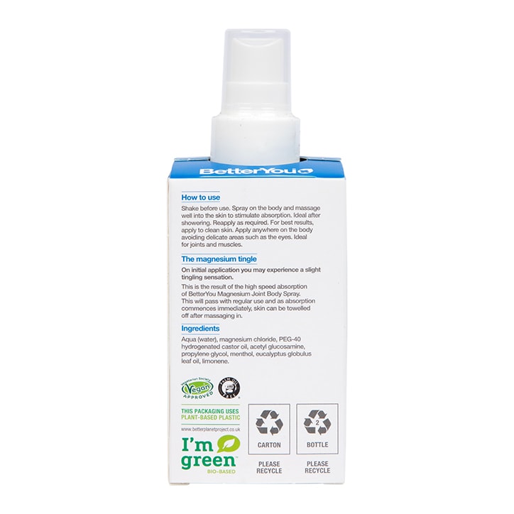 BetterYou Magnesium Oil Joint Spray 100ml