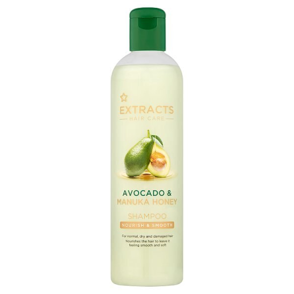 Superdrug Extracts Avocado & Manuka Honey Shampoo 400ml GOODS Superdrug   