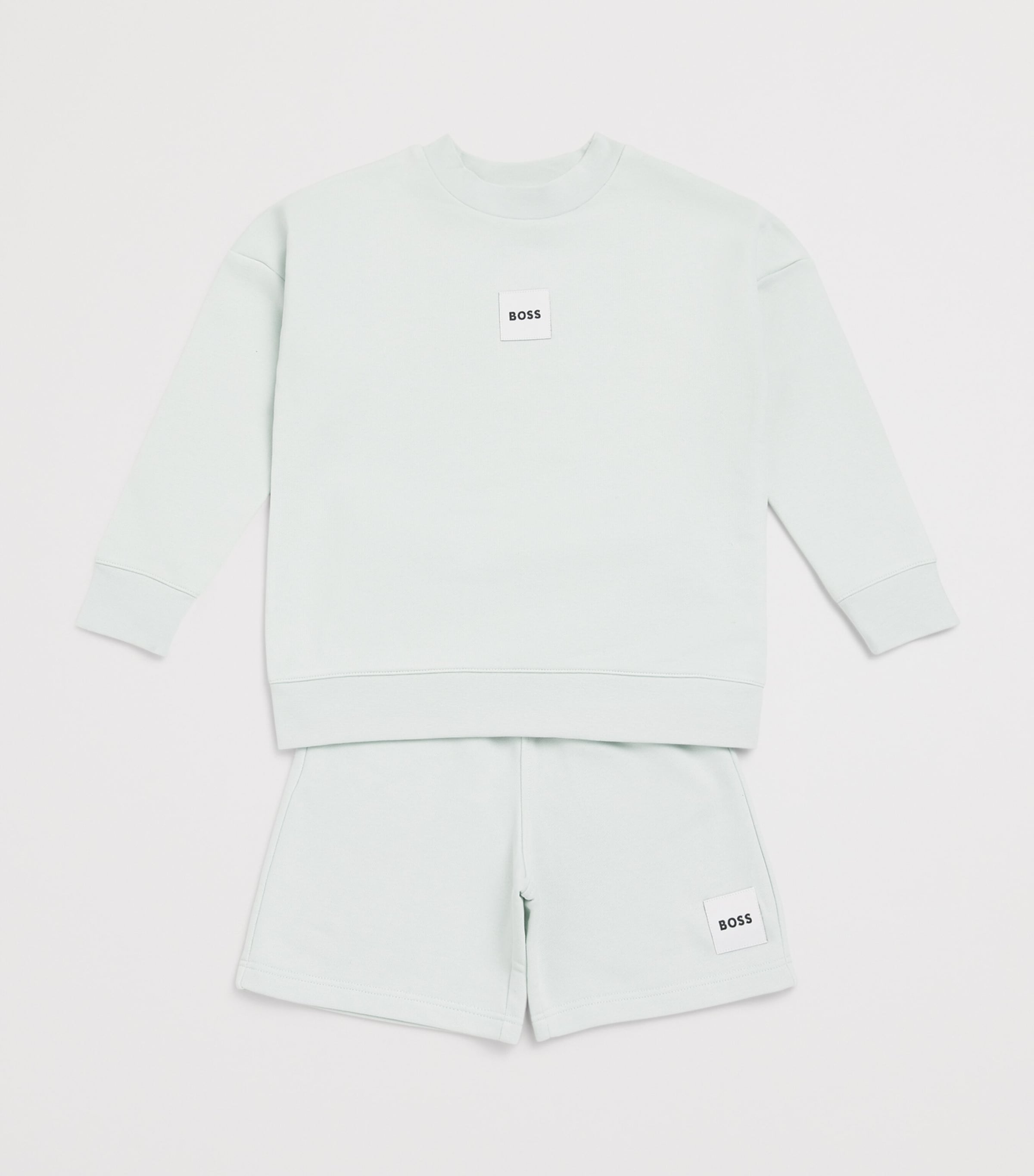 BOSS cotton-blend Bermuda shorts for children ages 4-16 years - British product
