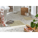 Argos Home Tufted Bath & Pedestal Mat Set - Cream