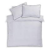 Habitat white Oxford edge bedding set single, imported from the UK