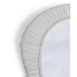 Habitat grey cotton jersey fitted sheets for Moses basket, imported from the UK
