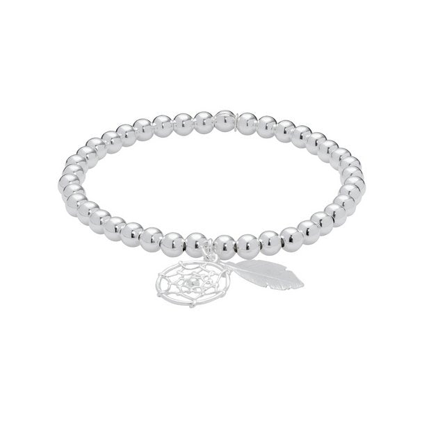 Revere dreamcatcher stretchy beaded bracelet (British brand)