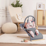 Red Kite Baya Grey baby bouncer, imported from the UK