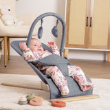 Red Kite Baya Grey baby bouncer, imported from the UK