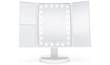 Rio 24 LED Folding Mirror - White GOODS Argos