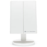 Rio white LED folding makeup mirror, imported from the UK