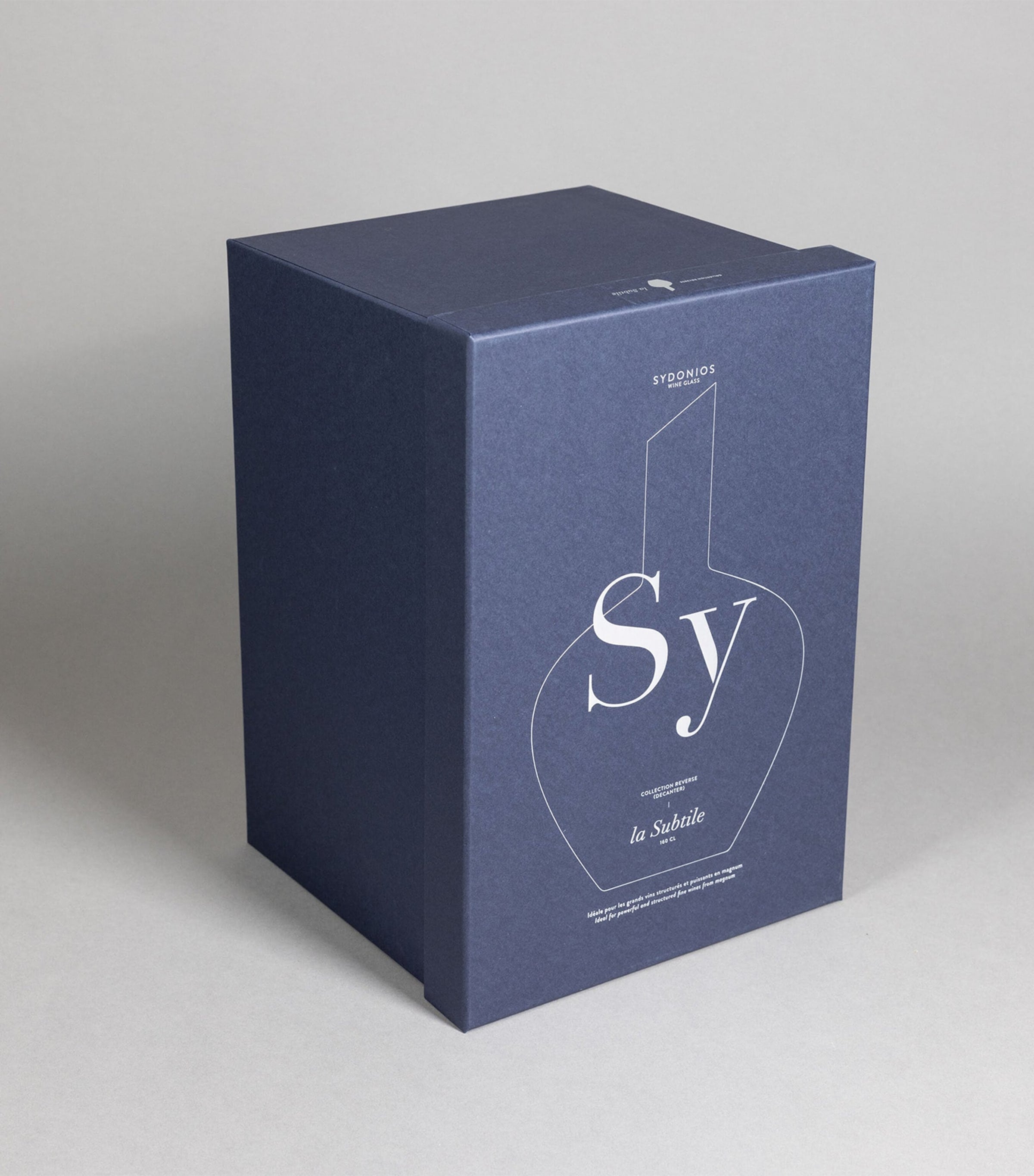 Sydonios Crystal La Subtile magnum wine decanter 220cl (British brand)