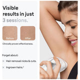 Braun Silk Expert Pro 3 IPL hair removal device, imported from the UK
