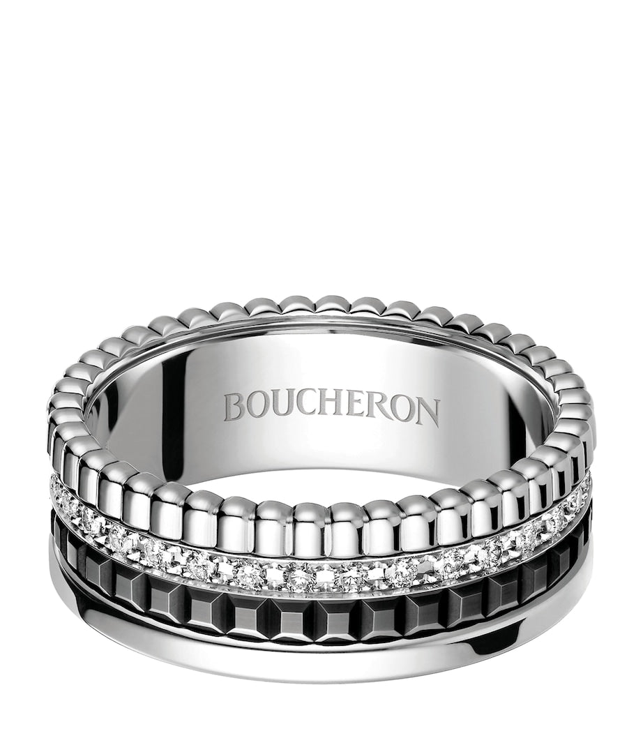 Boucheron Quatre Black Edition ring - UK version