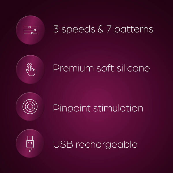 So Divine bullet vibrator rechargeable silicone, UK version
