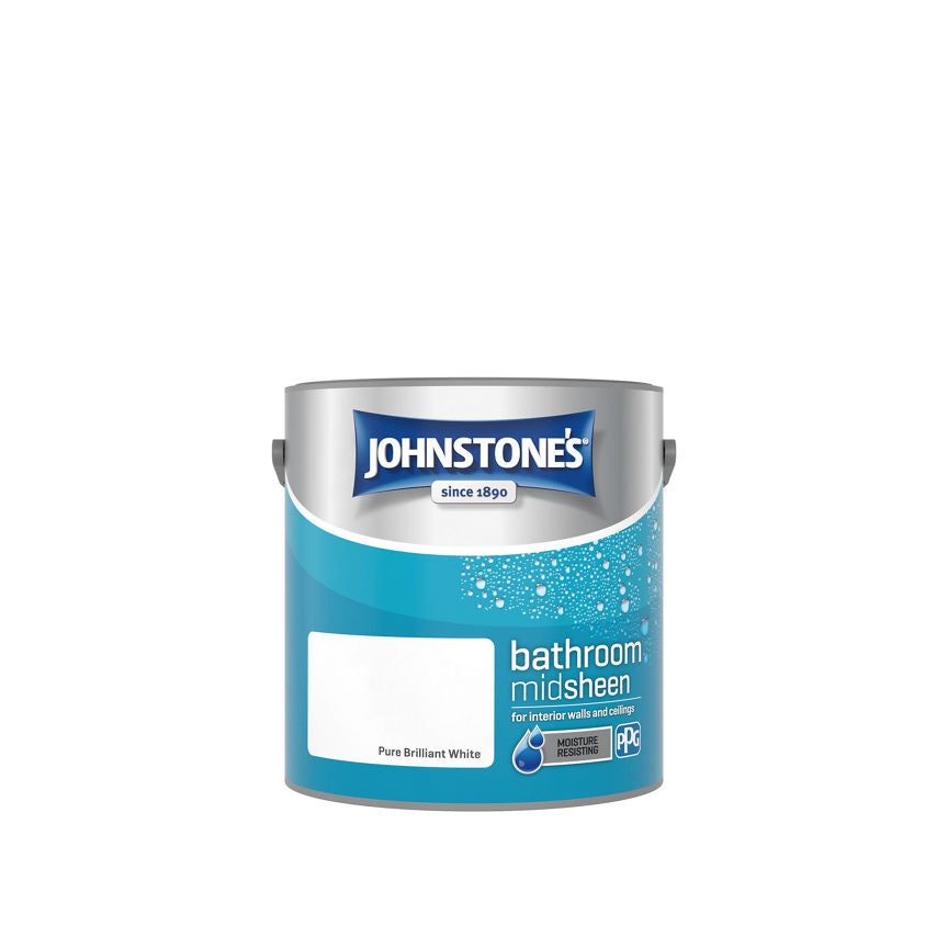 Johnstone's Pure Brilliant White Bathroom Paint