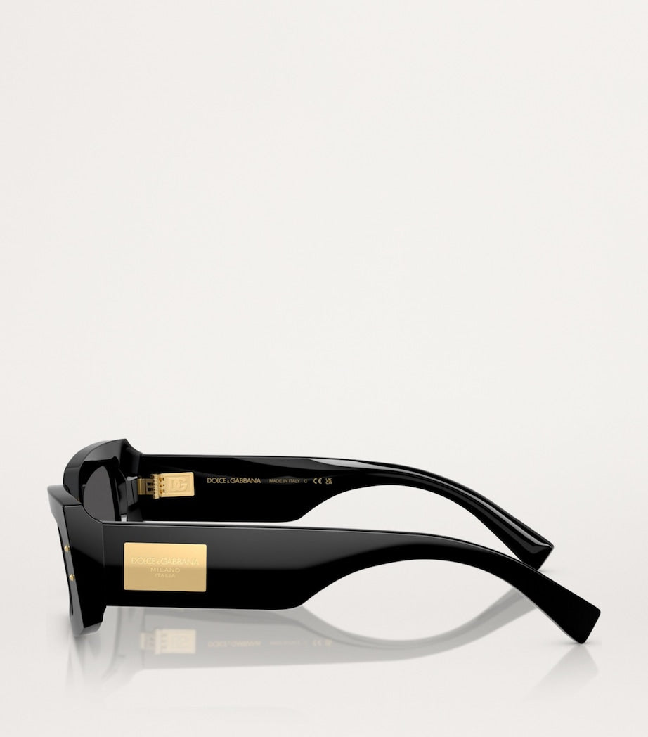 Dolce&Gabbana rectangular acetate sunglasses, UK version