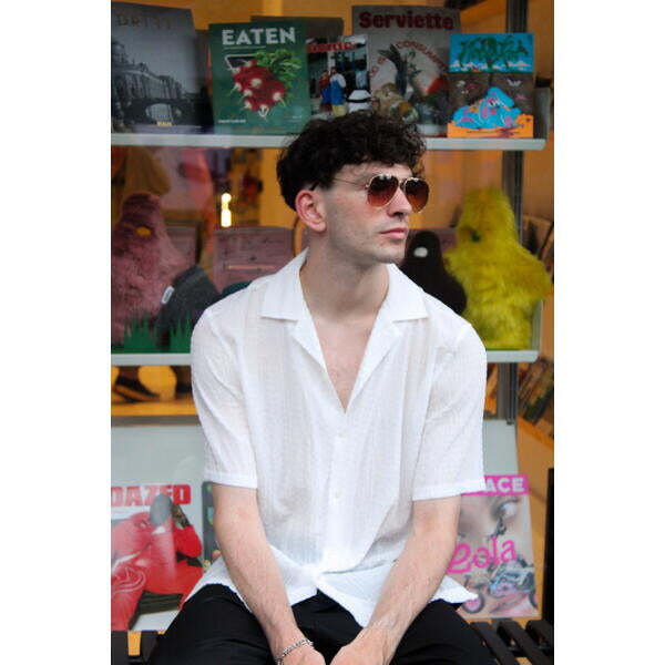 SVNX aviator sunglasses brown metal frames, imported from the UK