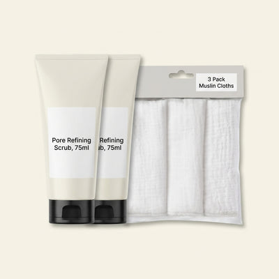 Botanics Pore Refining Scrub Duo Set Facial Skin Care