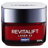 L'Oreal Paris Revitalift Laser Renew Anti Ageing Night Cream 50ml All Sainsburys   