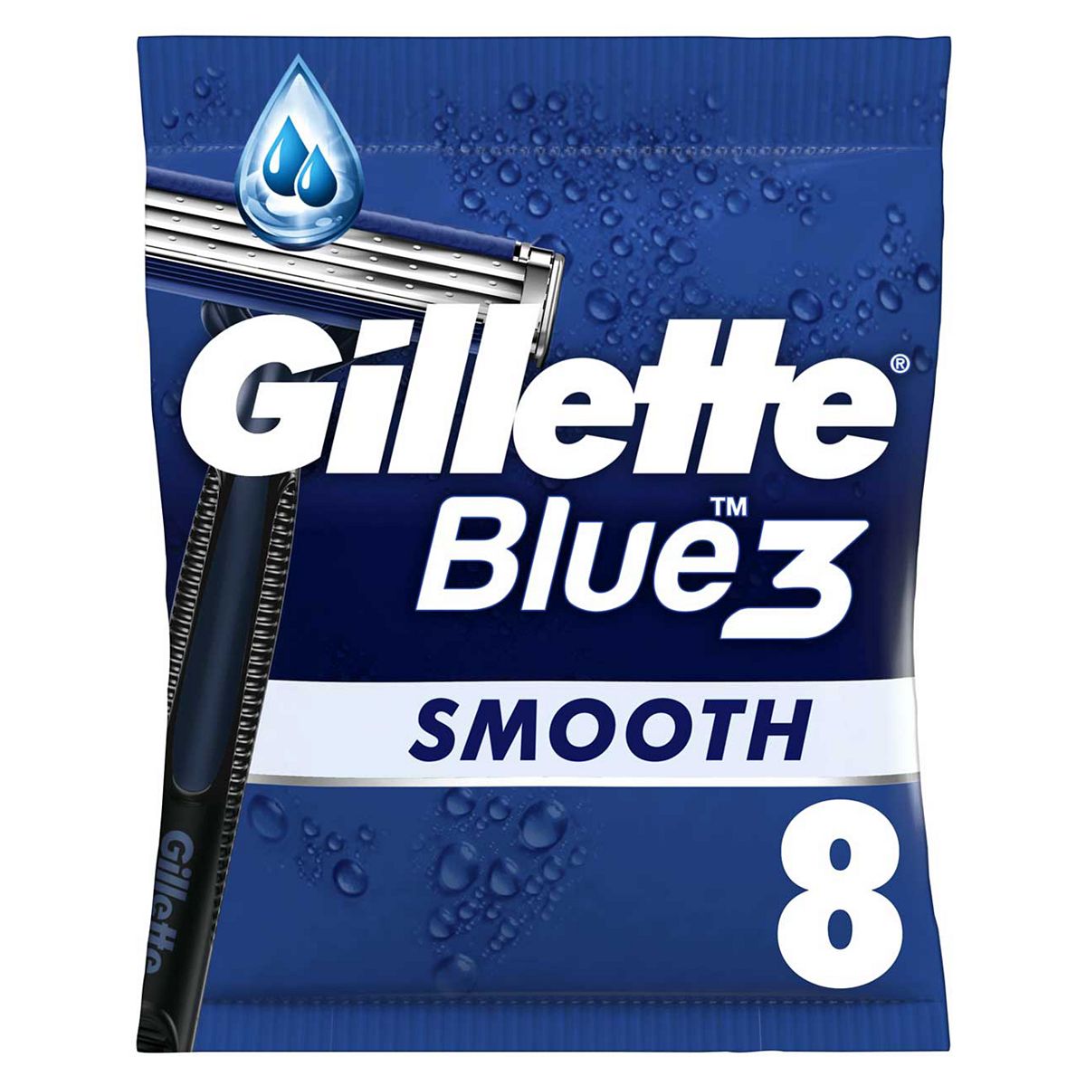 Gillette Blue3 Men's Disposable Razors x8 GOODS Boots   