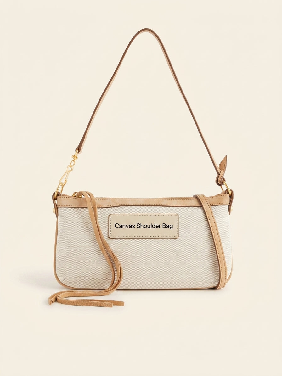Balenciaga Le City Beach cotton-canvas pouch - British product