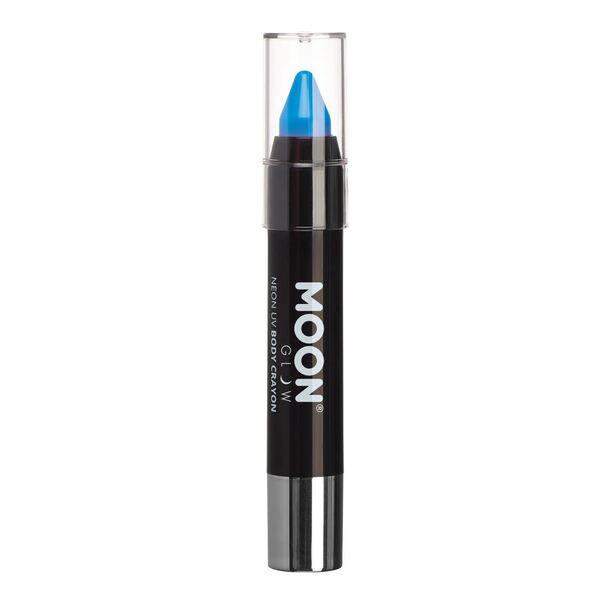 Moon Glow UV Body Crayons Pastel Blue, imported from the UK