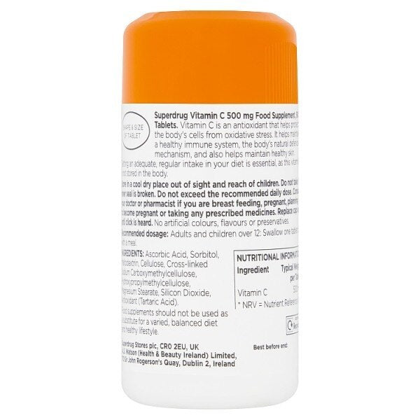 Superdrug Vitamin C 500mg 90 Pack