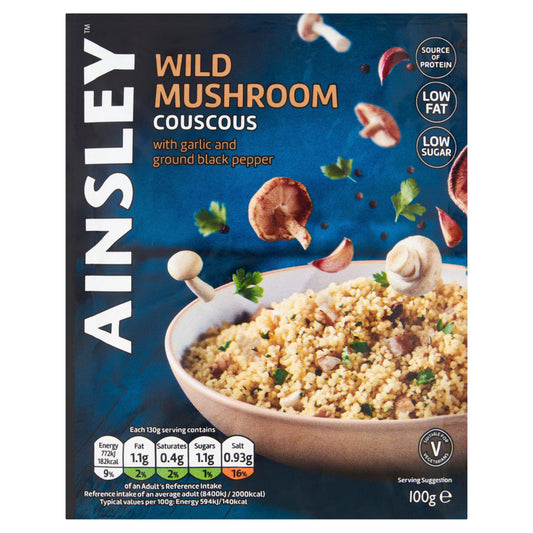 Ainsley Harriott Wild Mushroom Cous Cous 100g GOODS Sainsburys   
