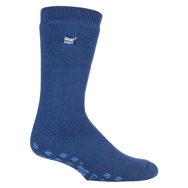 IOMI Thick Thermal Non Slip Socks for Raynauds 6-11 UK GOODS Superdrug Deep Blue  