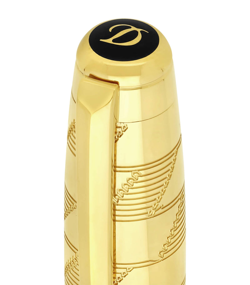 S.T. Dupont Large Line D Eternity Monogram 1872 Fountain Pen (British brand)