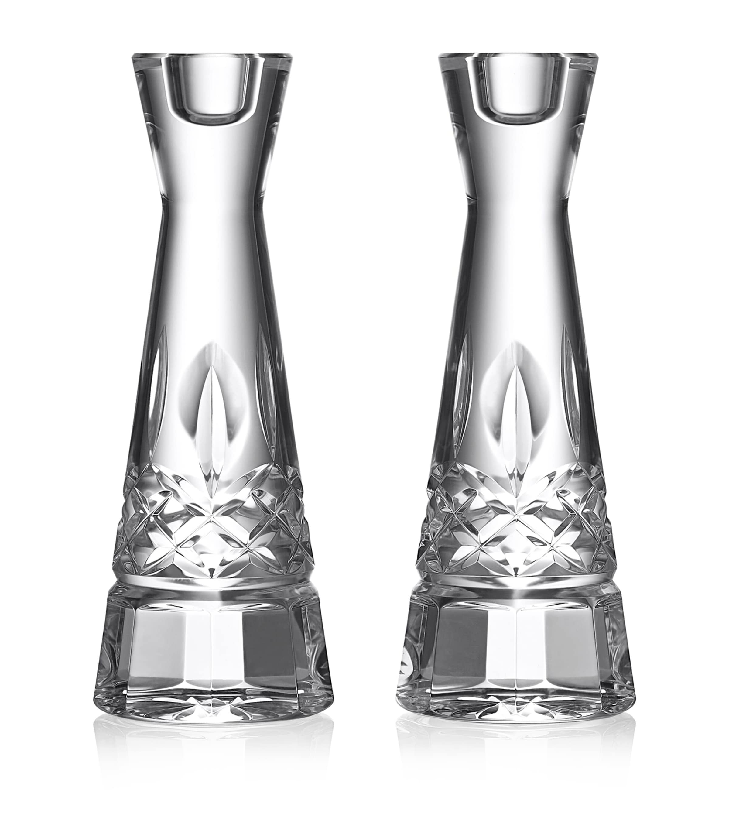 Waterford Lismore Essence candlesticks set of 2 20cm (British brand)