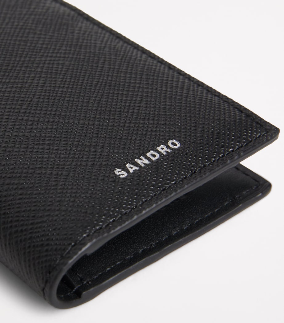 Sandro Paris faux leather bifold card holder (British brand)