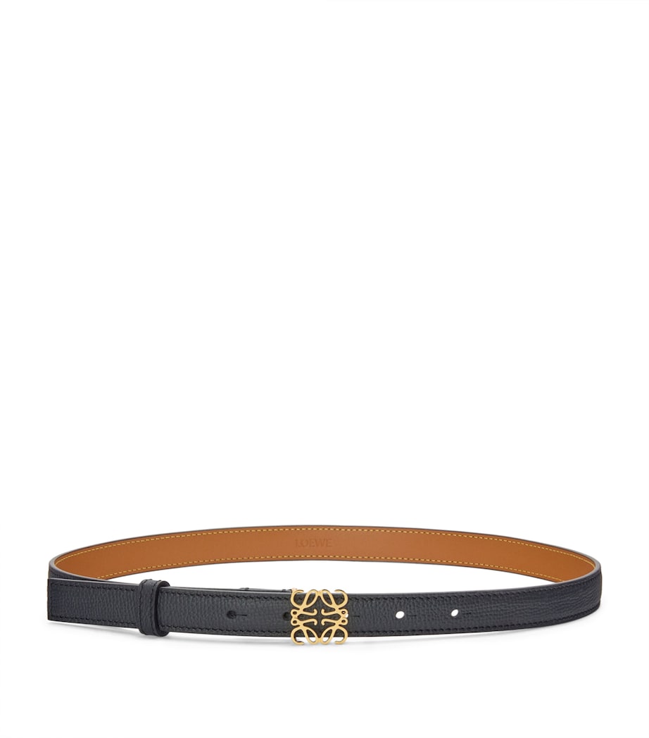 LOEWE Anagram calfskin belt (British brand)