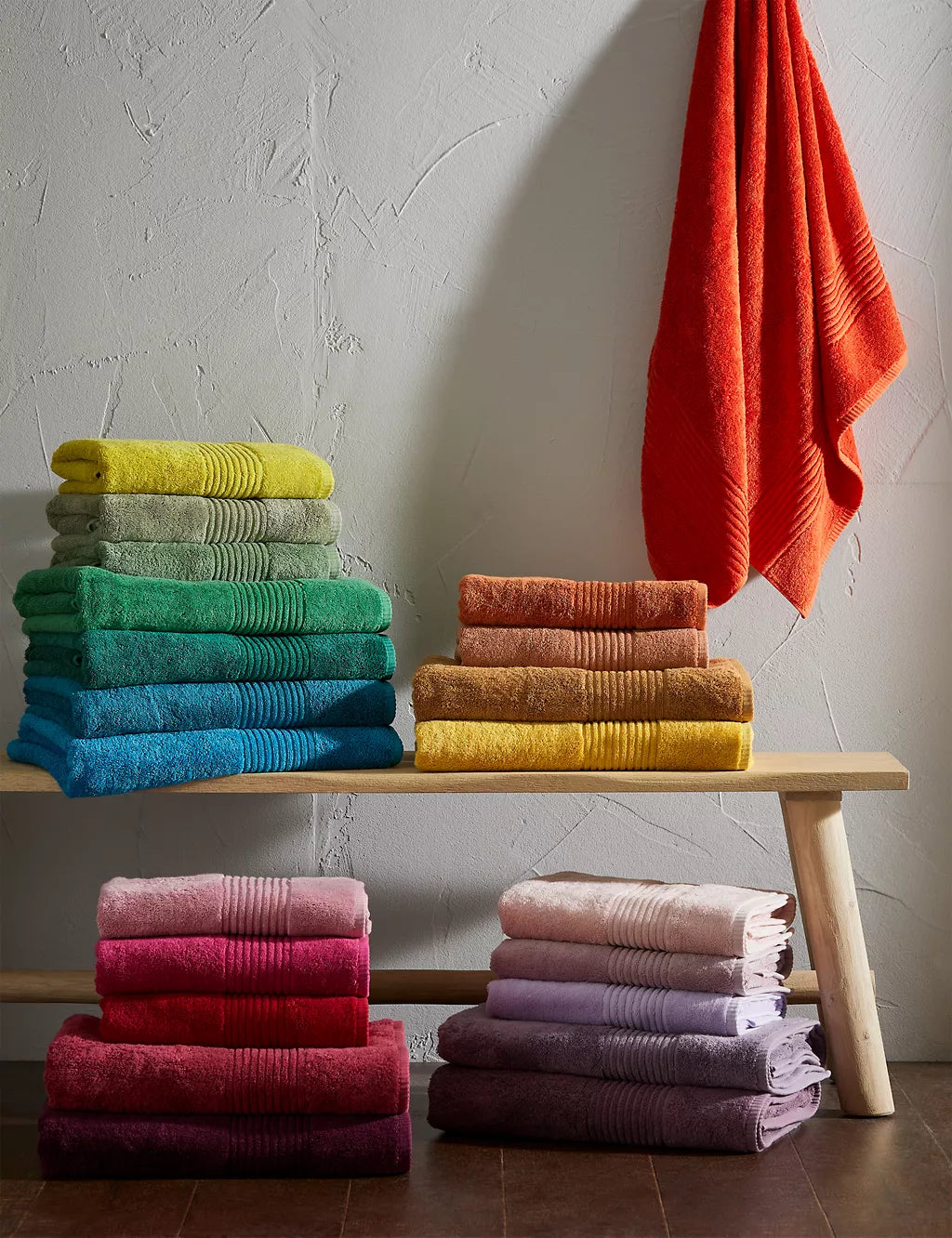 Luxury Egyptian Cotton Towel Bathroom M&S   