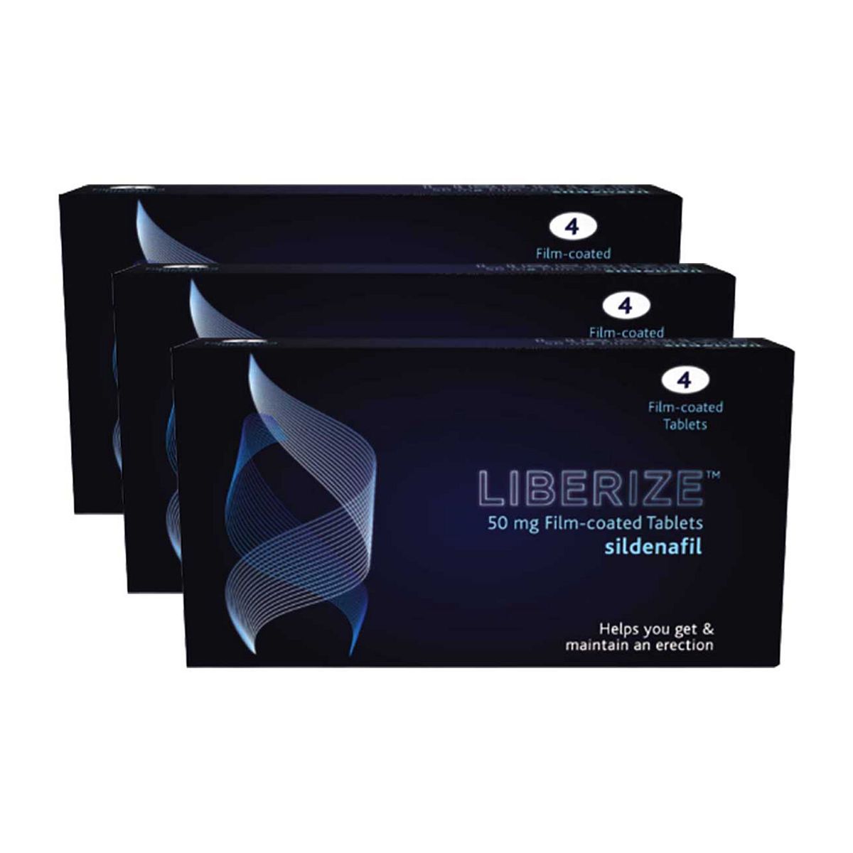 Liberize 50mg Film-Coated Tablets - 12 Tablets Intimate Care Boots   