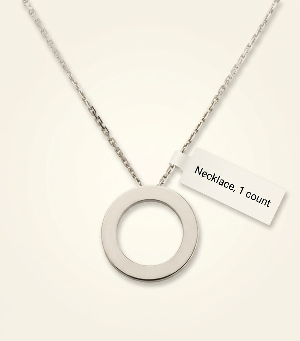 Cartier rose gold LOVE necklace with screw motif (British brand)
