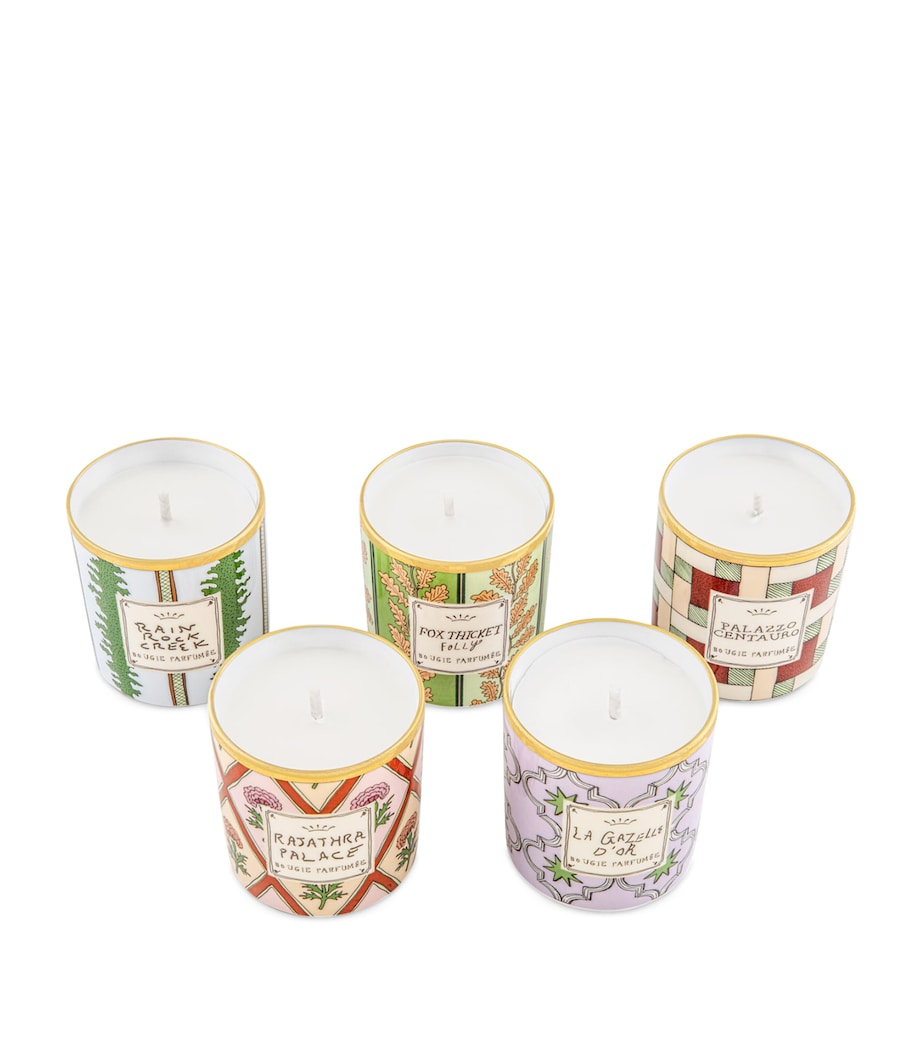 GINORI 1735 scented candles set of 5, UK version