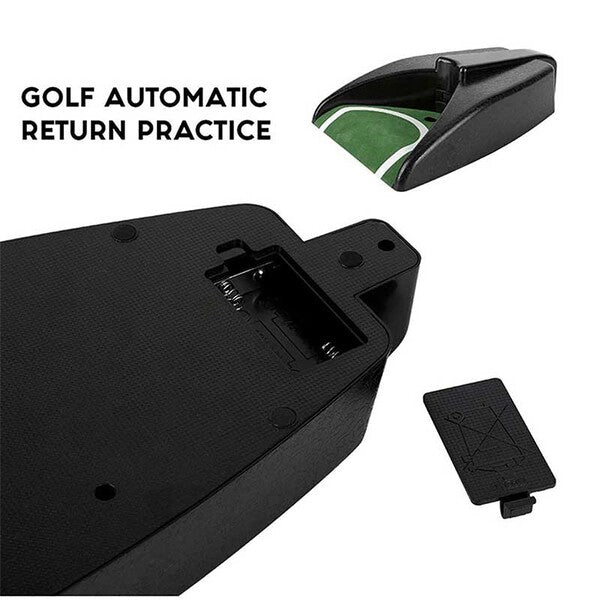 Leaper golf practice putter with automatic ball return - British product
