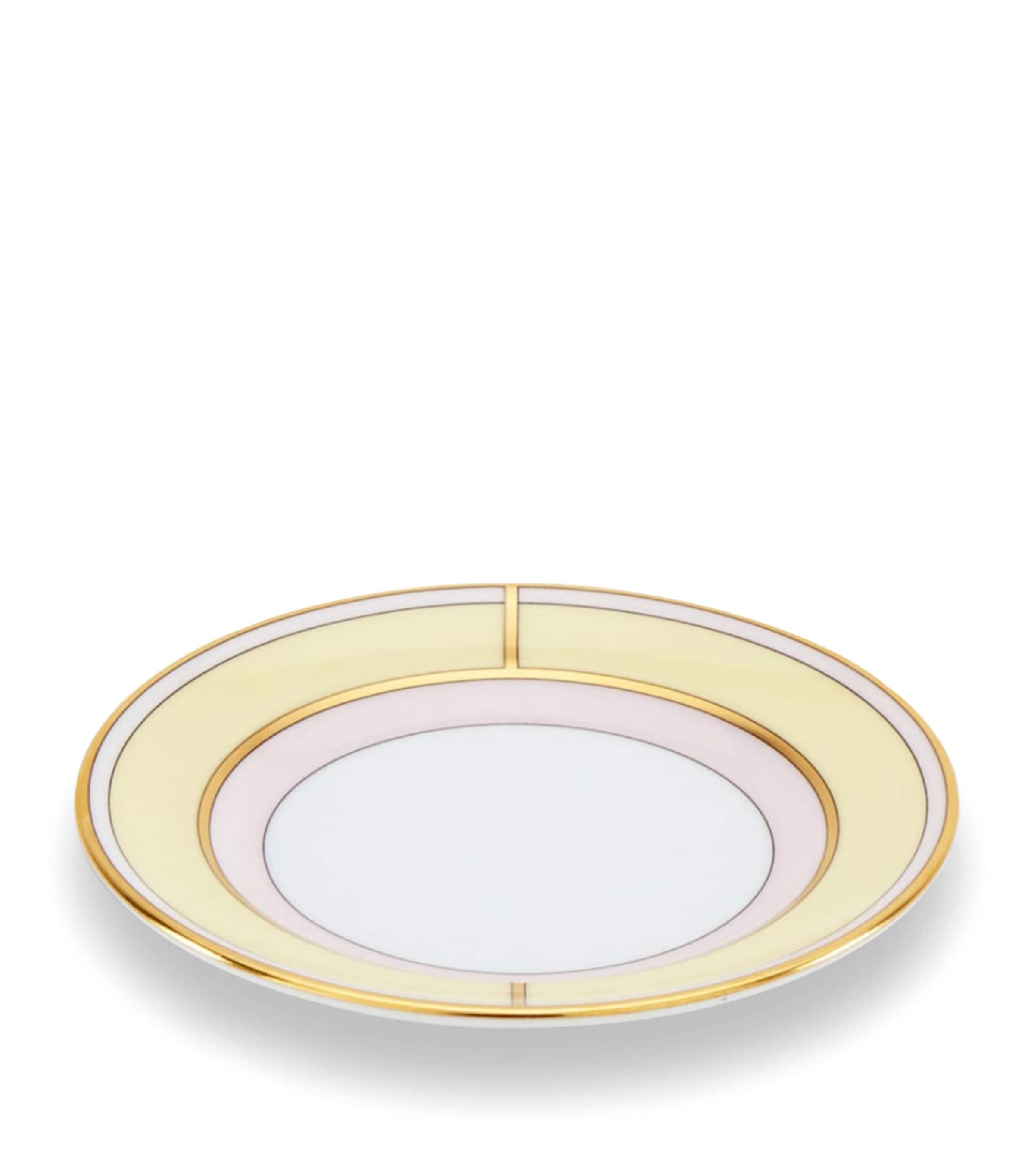 GINORI 1735 Giallo coffee saucer 12.5cm - British product